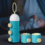 ظرف آجیل و شیر خشک کودک | چند محفظه‌ای و بهداشتی - Image 5