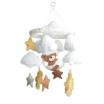 آویز تخت موزیکال مدل خرس مناسب نوزاد