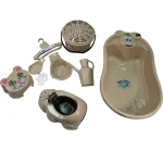 ست وان حمام کودک تاتیا مدل E8 | سرویس 9 تکه، سبک و کاربردی برای نوزاد و کودک