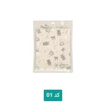 زیرانداز تعویض پرنسس ۱۰۰٪ ضد آب با جذب بالا رویه مخمل نرم