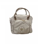 ساک لوازم نوزاد چرم ترک طرح تدی کیفی دست‌دوز و وارداتی برای مادران شیک‌پوش