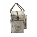 ساک لوازم نوزاد چرم ترک طرح تدی کیفی دست‌دوز و وارداتی برای مادران شیک‌پوش