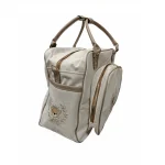 ساک لوازم نوزاد چرم ترک طرح تدی کیفی دست‌دوز و وارداتی برای مادران شیک‌پوش