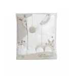 ست 7 تکه بیمارستانی دانالو لباس کامل روز اول تولد 0 پنبه ضد حساسیت کد 03