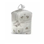 ست 7 تکه بیمارستانی نوزاد گود مارک، یک مجموعه کامل شامل سرهمی، دورپیچ و اکسسوری‌های ضروری کد 03