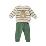 ست بلوز و شلوار پسرانه لاوی داوی کد SBP-01 یک انتخاب راحت و شیک برای استایل روزمره