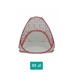 پشه بند کلبه‌ای کودک کد 02 محافظت کامل در برابر حشرات خوابی امن و آرام
