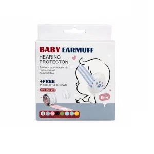 نویزگیر صدا و محافظ گوش نوزاد (Baby Earmuff) محافظت از شنوایی با هدبند قابل تنظیم و فوق‌سبک