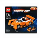 ساختنی AMT مدل 3114 Racing Car اسباب‌بازی فکری ماشین مسابقه‌ای با ۲۸۲ قطعه