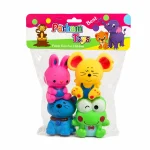 ست پوپت حیوانات پرهام تویز Parham Toys اسباب‌بازی حمام و سرگرمی کودک